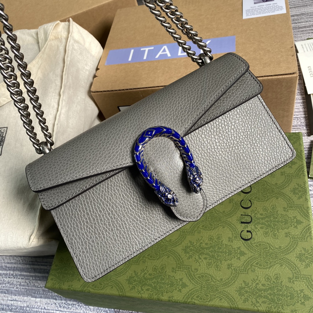 Gucci Dionysus Small Shoulder Bag 499623 Gray